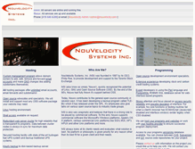 Tablet Screenshot of nouvelocity.com